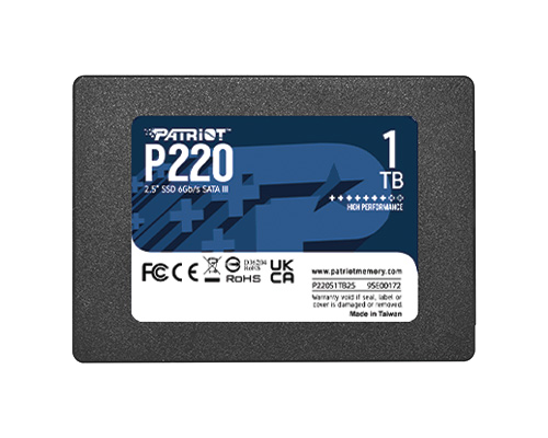 PATRIOT P220/1TB/SSD/2.5''/SATA/3R