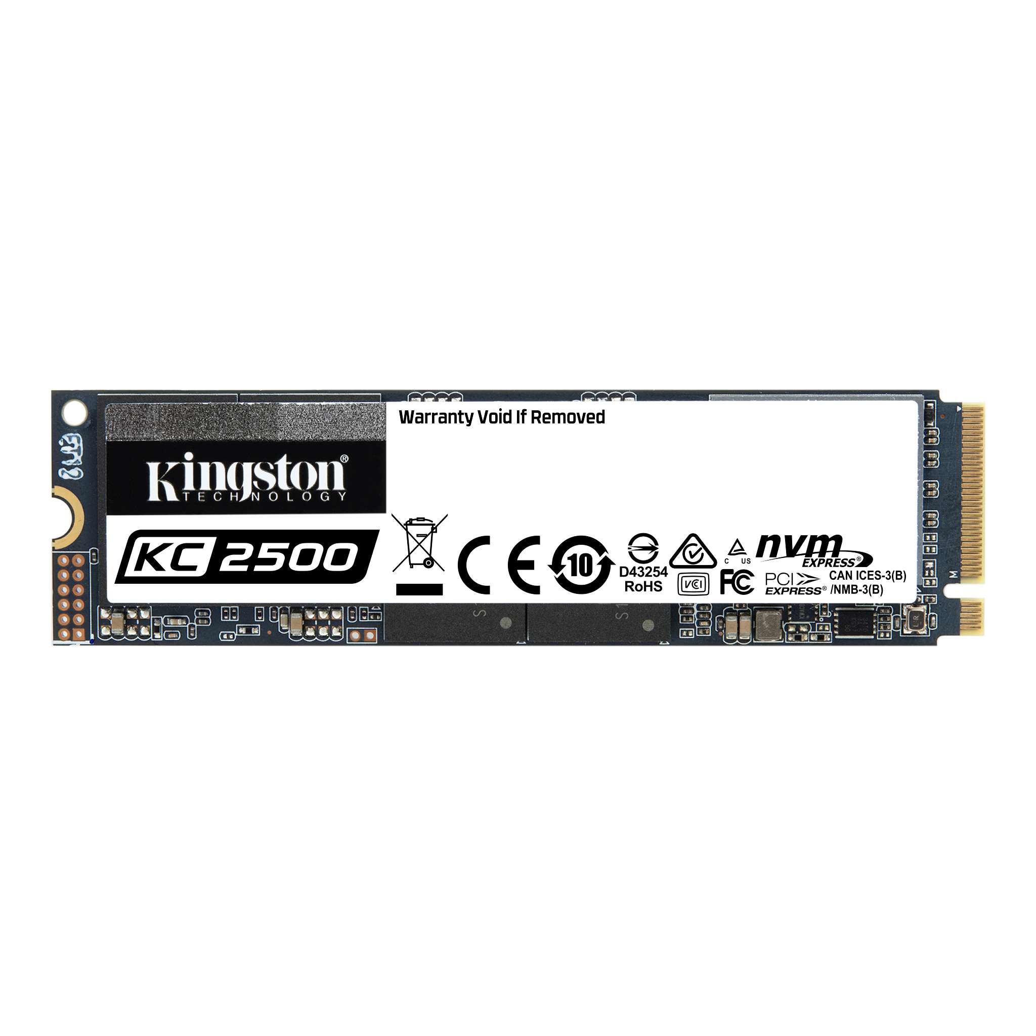 Obrázok 2000GB SSD KC2500 Kingston M.2 2280 NVMe SKC2500M8/2000G