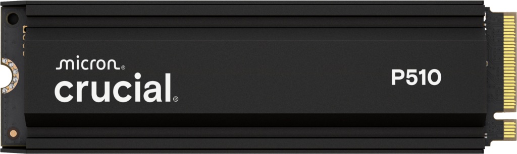 Crucial P510/2TB/SSD/M.2 NVMe/Černá/Heatsink/5R