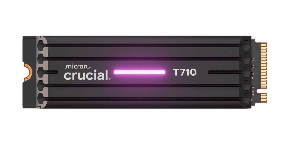 Crucial T710/2TB/SSD/M.2 NVMe/Černá/Heatsink/5R