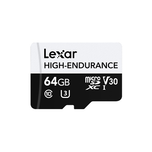 Lexar 64GB H-E microSDHC C10 A1
