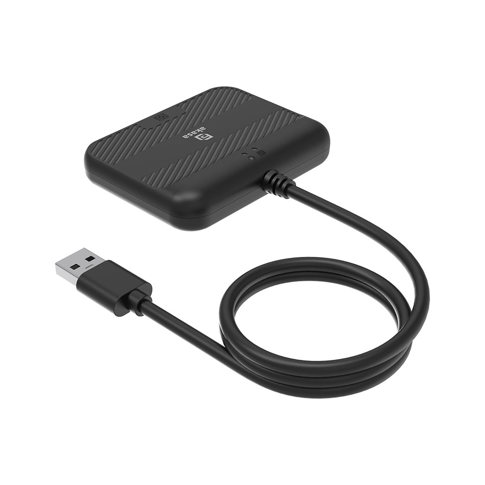 AKASA AK-CR-14BK externá čítačka Smart kariet - eID a OP