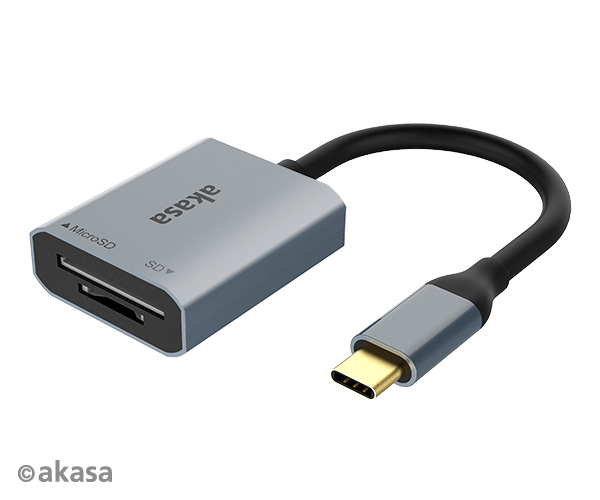 AKASA AK-CR-10BK USB 3.2 Type-C / 18cm