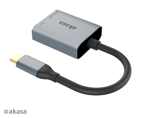 AKASA AK-CR-10BK USB 3.2 Type-C / 18cm