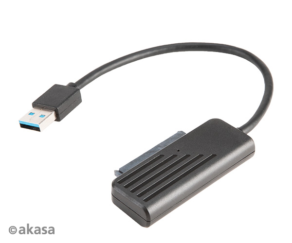 AKASA USB 3.1 adaptér pro 2,5'' HDD a SSD - 20 cm