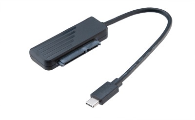 AKASA USB type-C adaptér pro 2,5'' HDD a SSD 20 cm