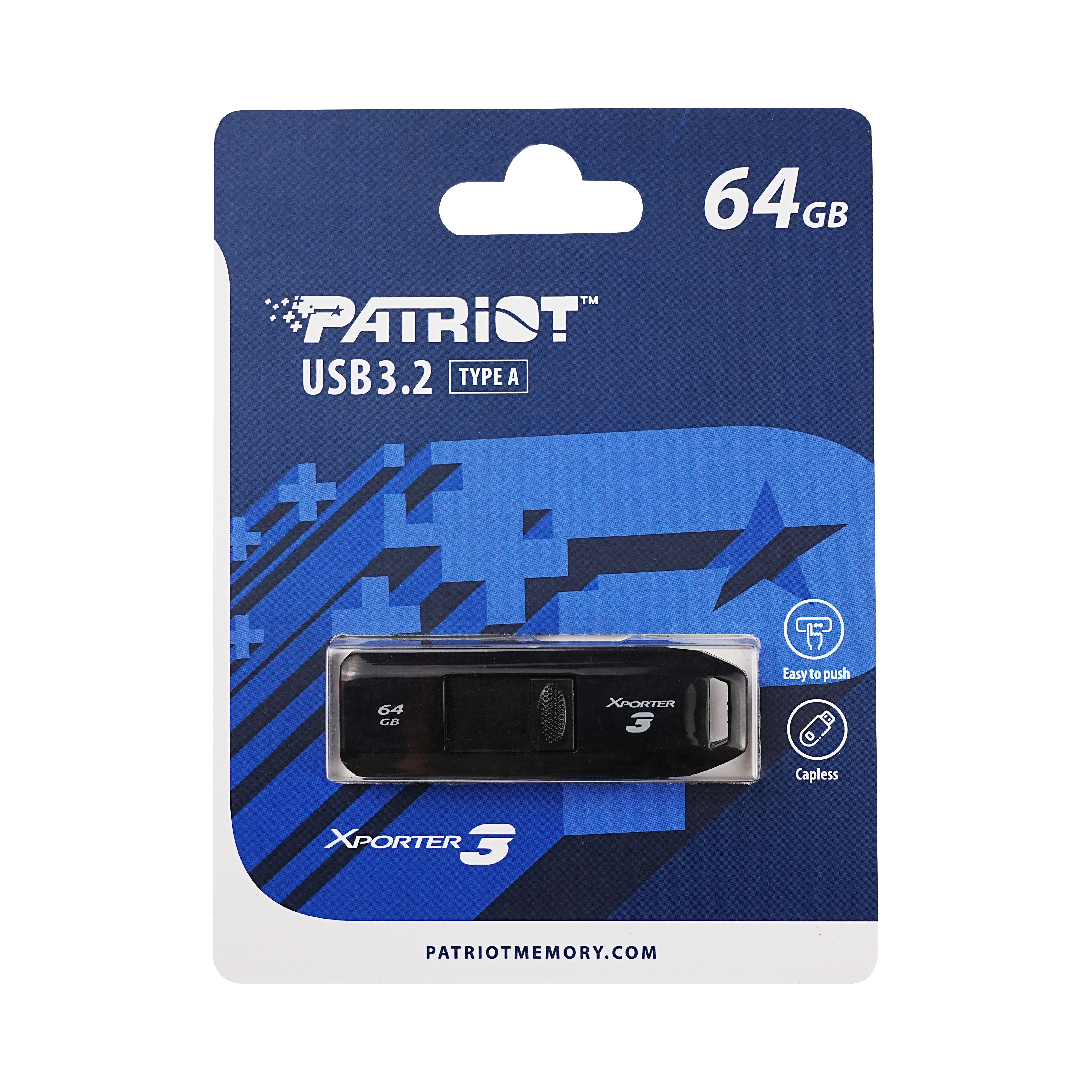 PATRIOT Xporter 3 64GB / USB 3.2 / PSF64GX3B3U