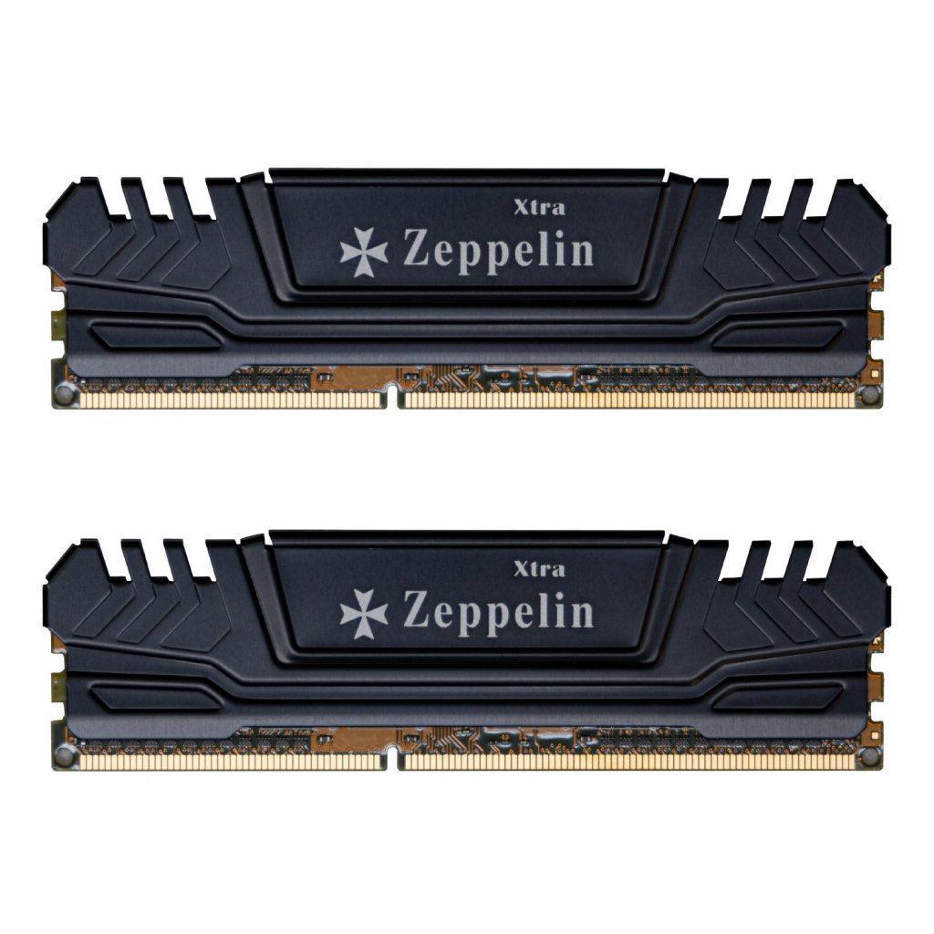 EVOLVEO Zeppelin, 4GB 1333MHz DDR3 CL9, Black, box (2x2GB KIT)