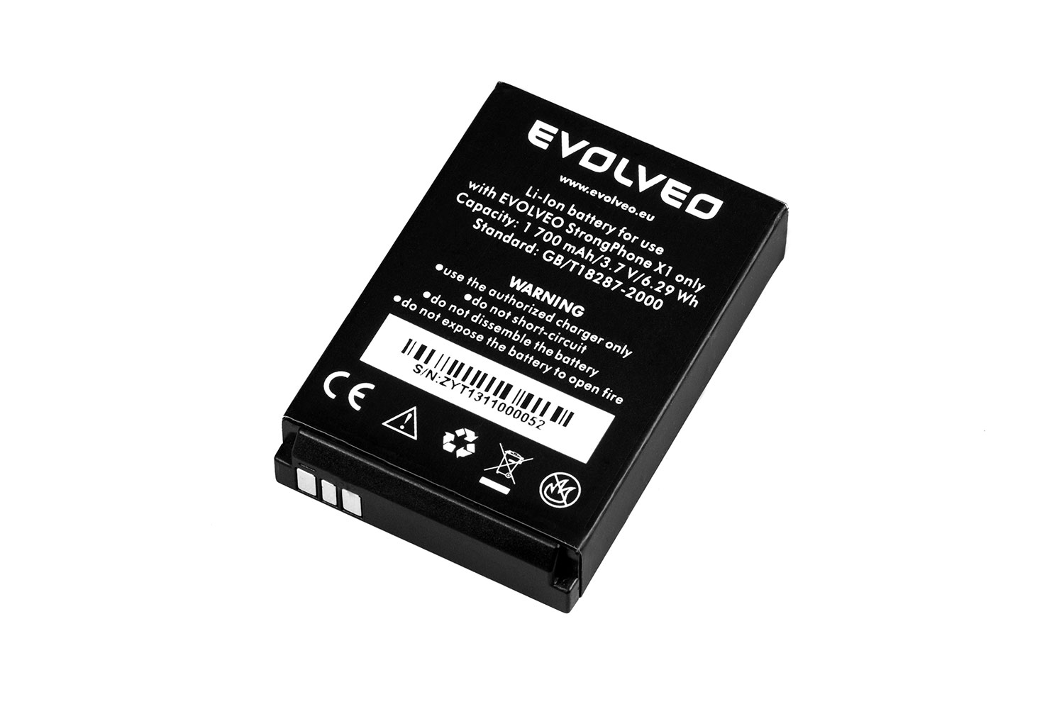 Obrázok EVOLVEO baterie 1 700 mAh pro StrongPhone Z1 SGP-Z1-BAT