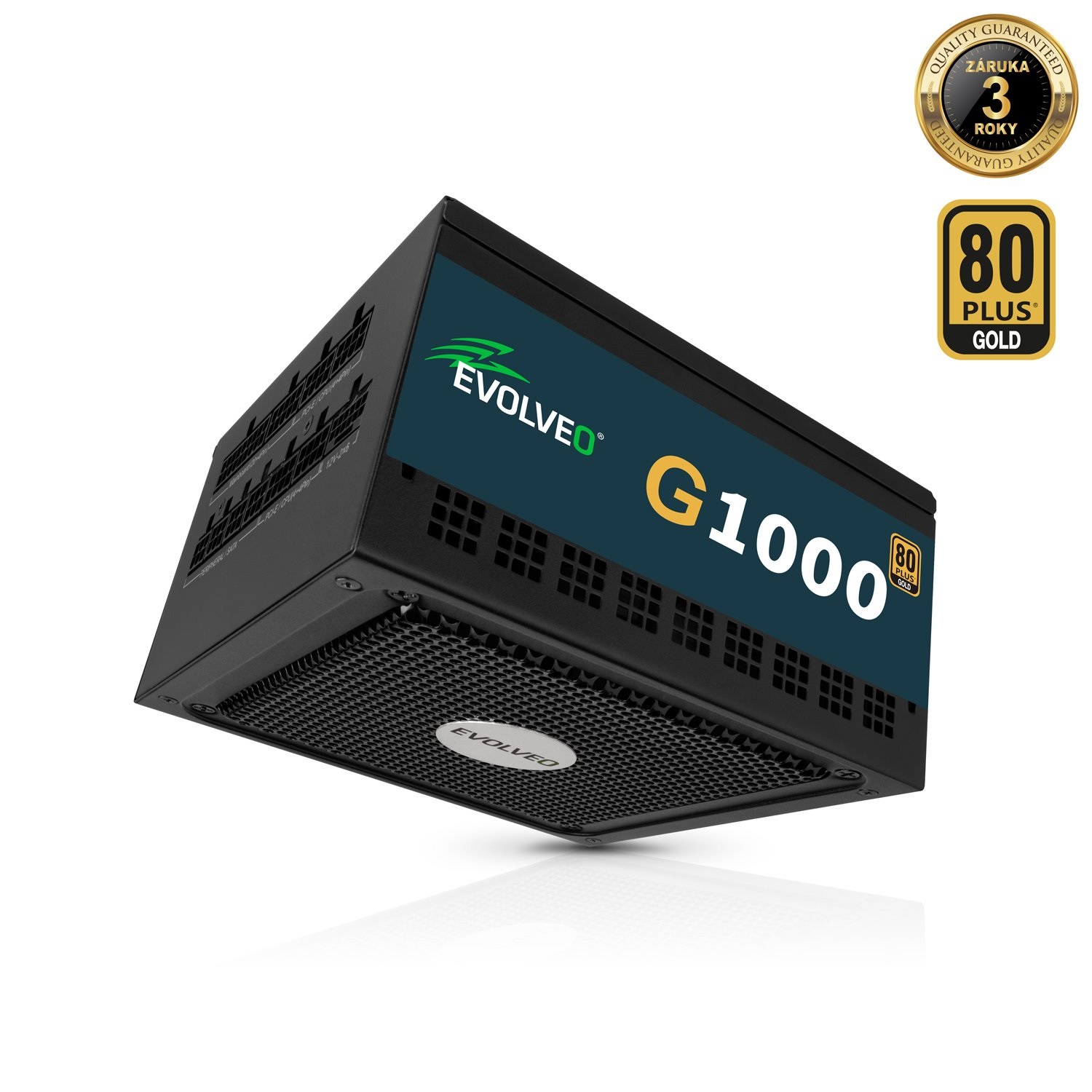 EVOLVEO G1000/1000W/ATX 3.0/80PLUS Gold/Modular