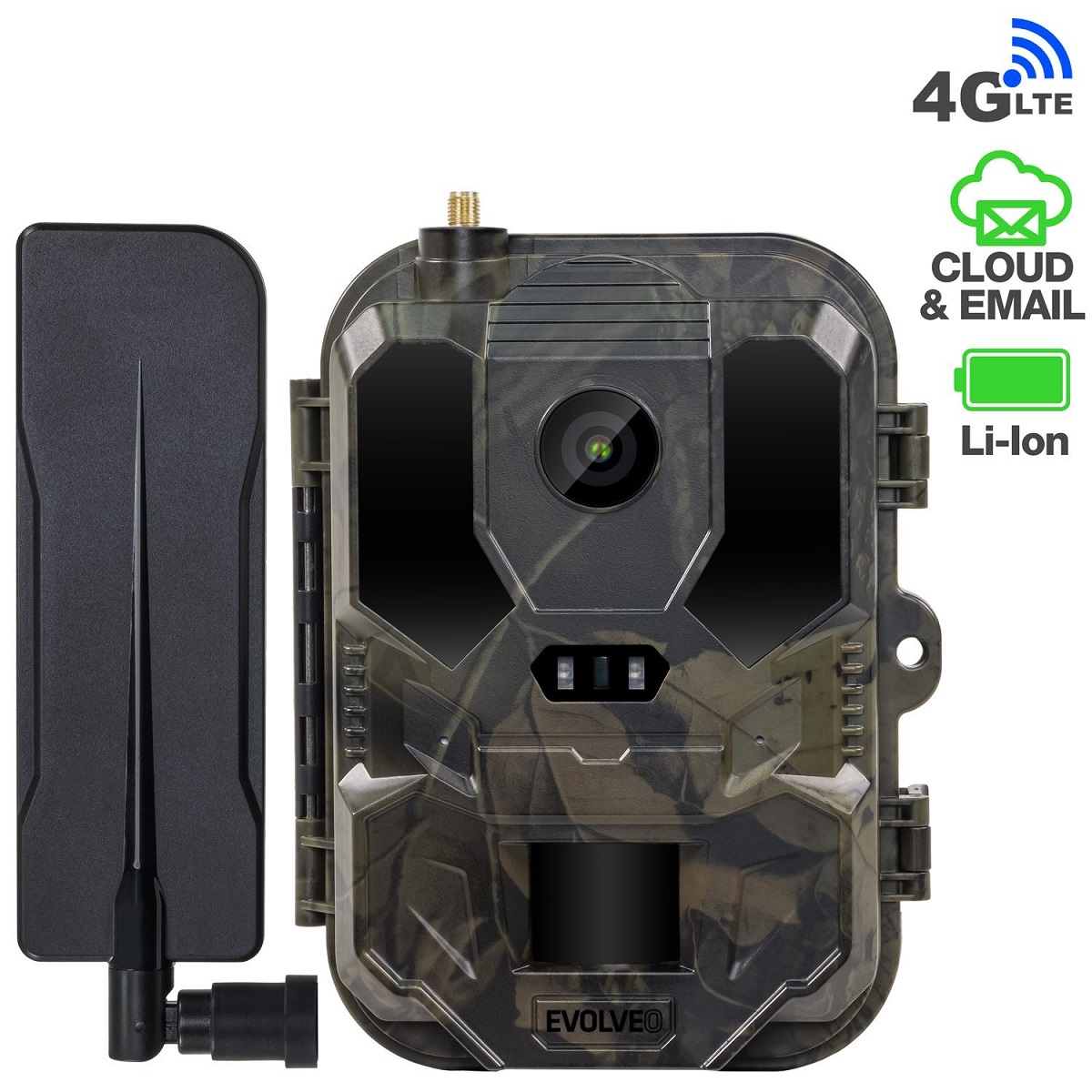 EVOLVEO StrongVision PRO 4G II, fotopast / bezpečnostní kamera, 4G LTE, 10 000 mAh baterií