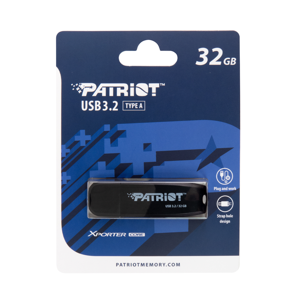 PATRIOT Xporter CORE 32GB Typ-A / USB 3.2 / PSF32GXRB3U