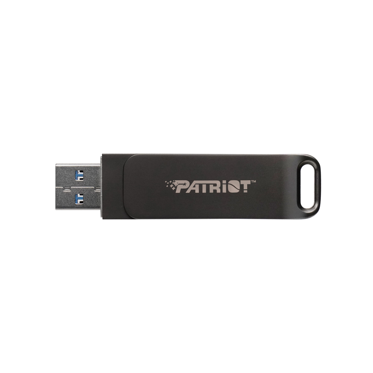 Patriot RAGE R550 64GB/USB 3.2/USB-A + USB-C/Čierna / PE64GR550DSAD