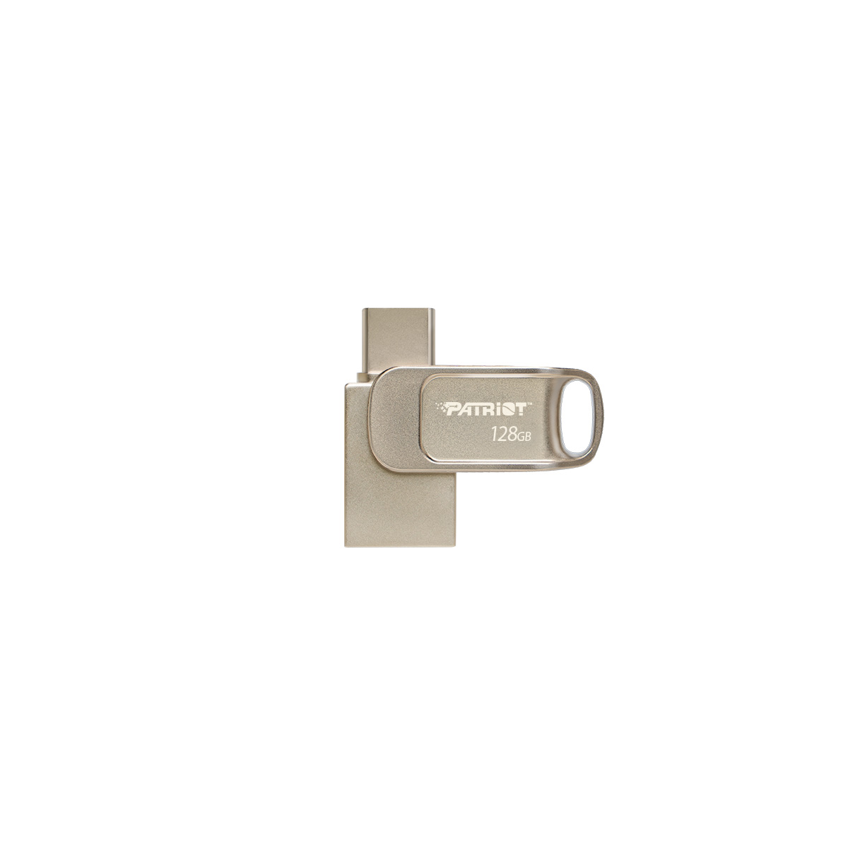 Patriot TAB T560/128GB/USB 3.2/USB-A + USB-C/Strieborná / PS128GT560DS5D