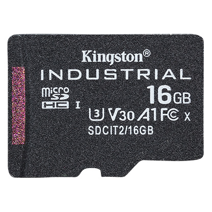 Kingston Industrial/micro SDHC/16GB/UHS-I U3 / Class 10