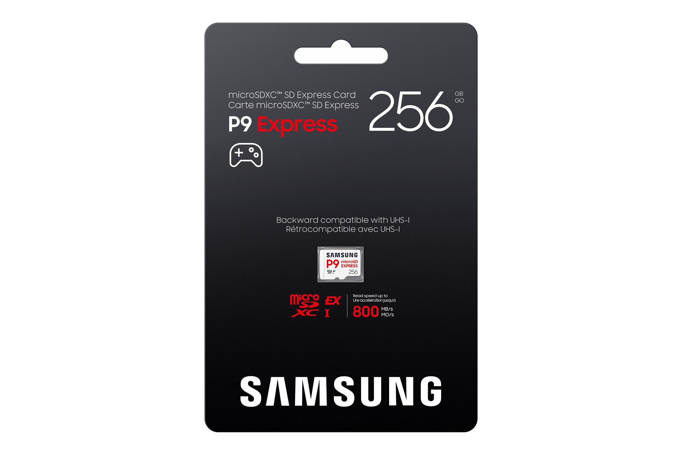 SAMSUNG P9 Express microSDXC 256GB / CL10 UHS-I U3 / A1 / V30 / MB-MK256T/WW