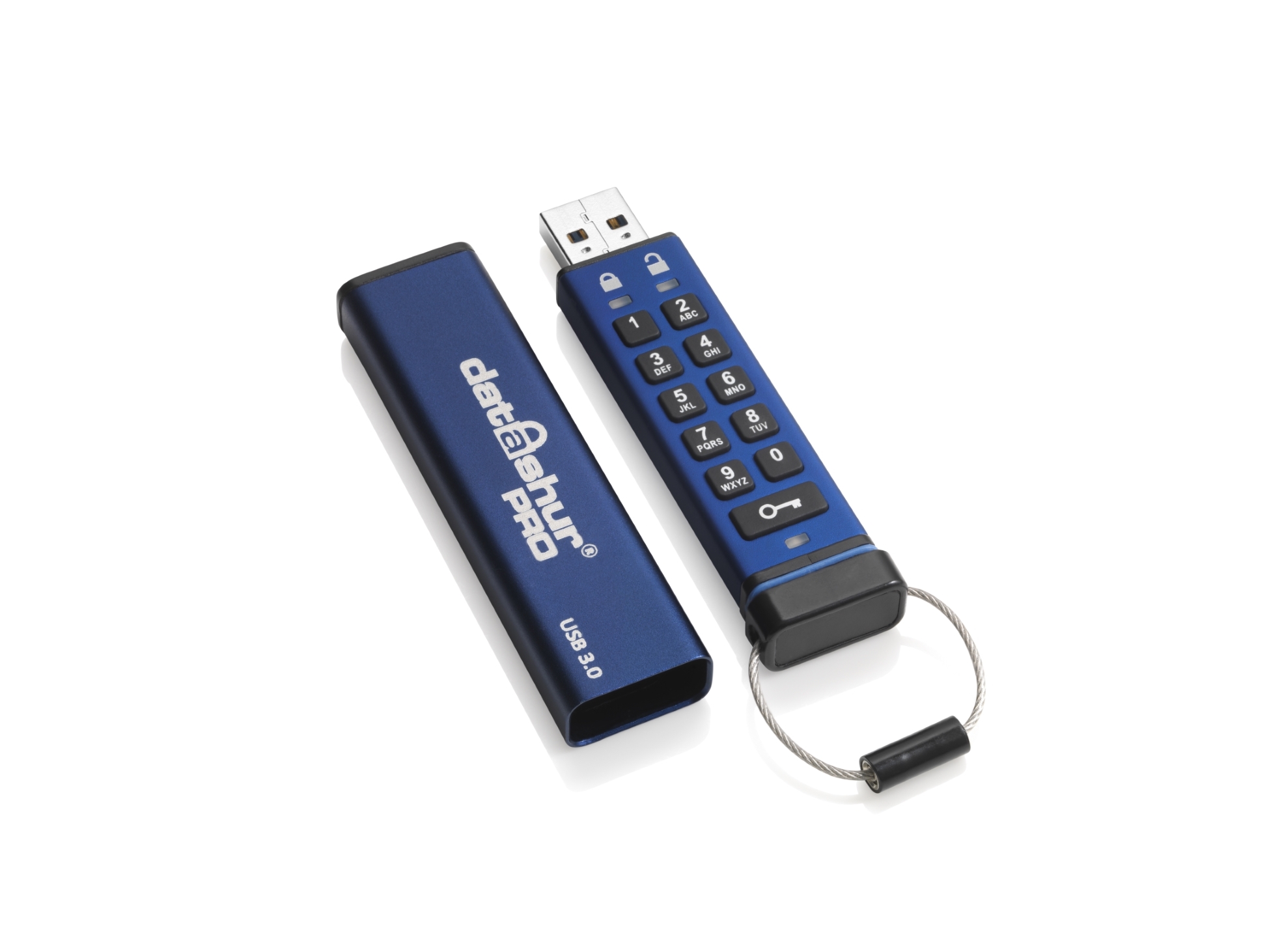 Obrázok Flashdisk šifrovaný datAshur Pro USB3 256-bit 16GB IS-FL-DA3-256-16