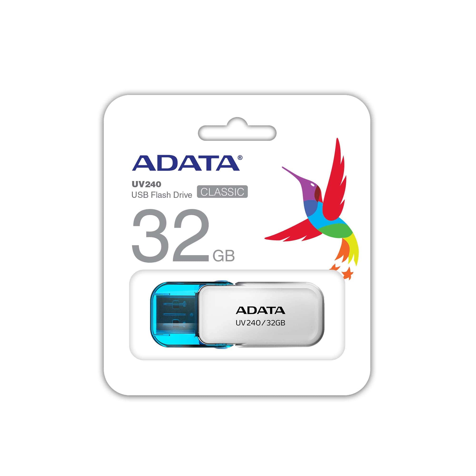 ADATA UV240 32GB white / AUV240-32G-RWH
