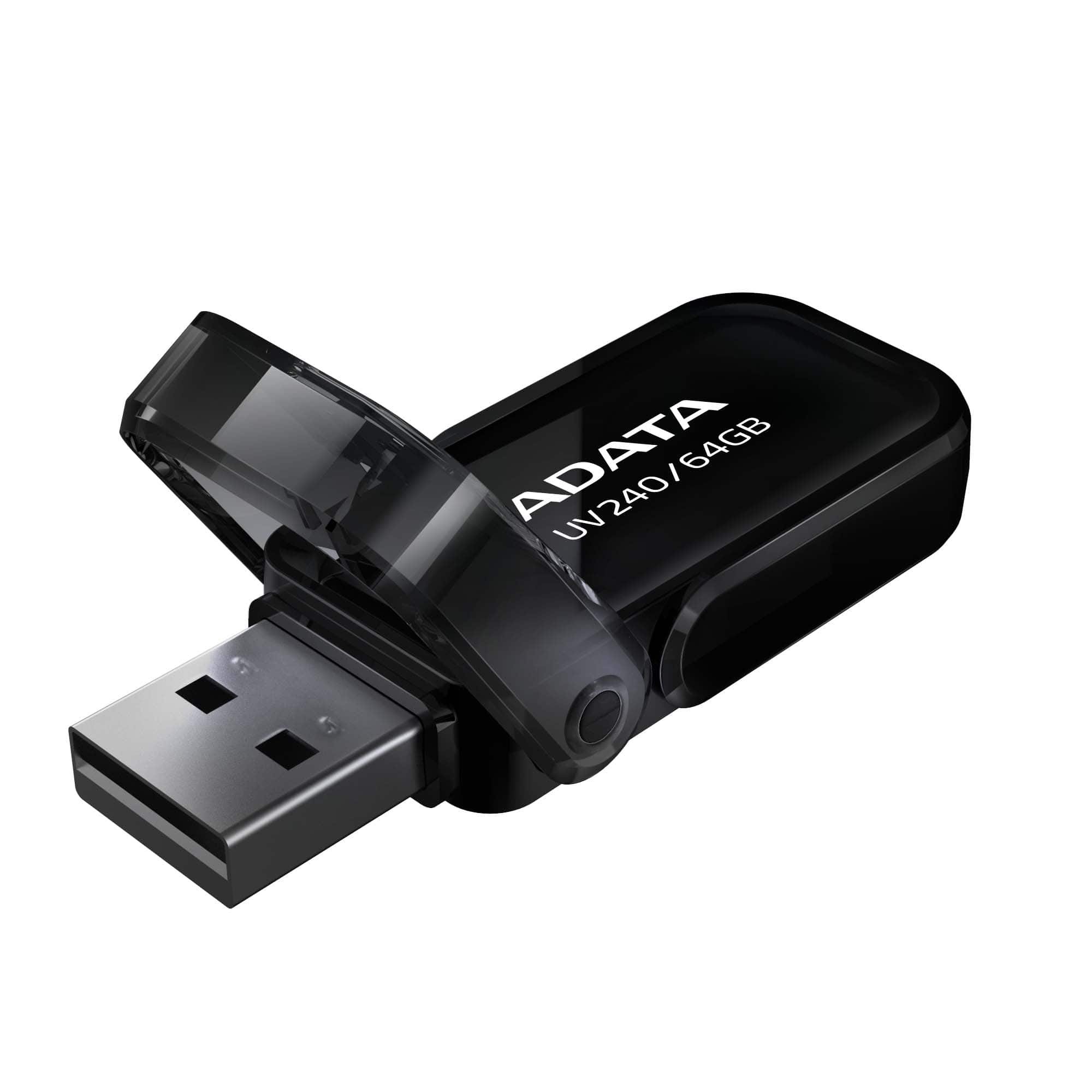 ADATA UV240 64GB black (vhodné pre tlač) AUV240-64G-RBK