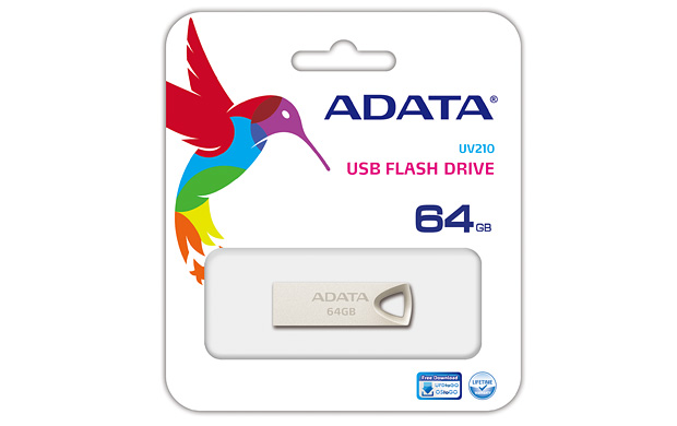 ADATA UV210 64GB kovová AUV210-64G-RGD