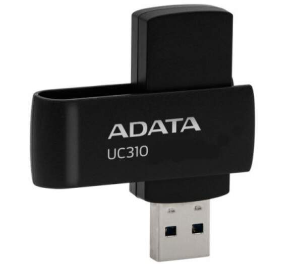 ADATA UC310/64GB/USB 3.2/USB-A/Čierna UC310-64G-RBK