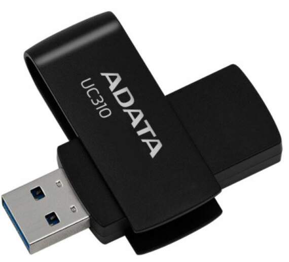 ADATA UC310/128GB/USB 3.2/USB-A/Čierna UC310-128G-RBK