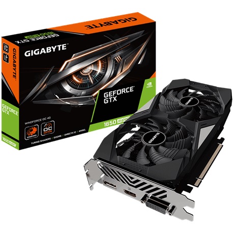 Obrázok GIGABYTE GeForce GTX 1650 SUPER WINDFORCE OC 4G (GV-N165SWF2OC-4GD)