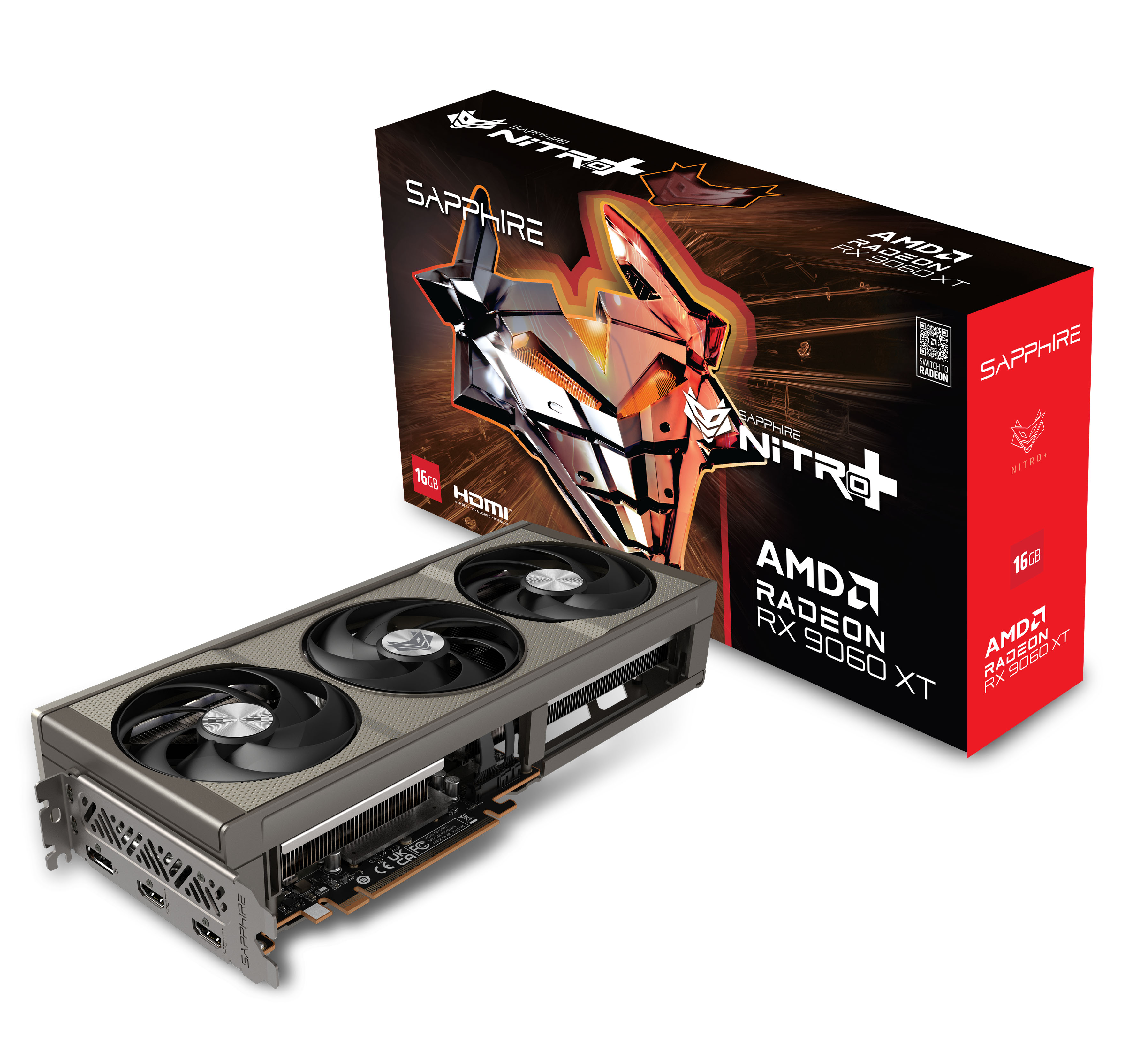 Sapphire NITRO+ AMD RADEON RX 9060 XT/16GB/GDDR6