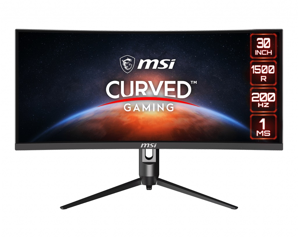 MSI Optix/MAG301CR2/29,5''/VA/2560x1080/200Hz/1ms/Black/2R