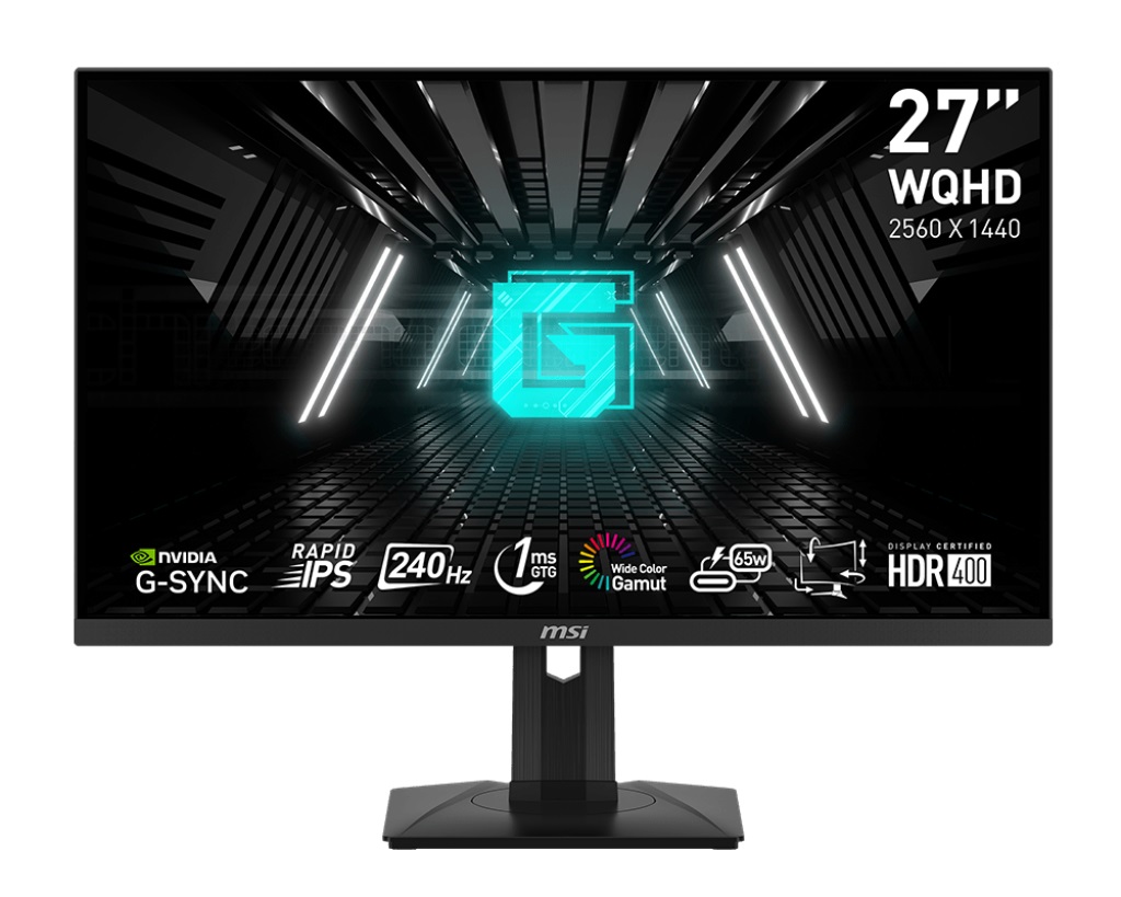 MSI/G274QPX/27''/IPS/QHD/240Hz/1ms/Black/2R