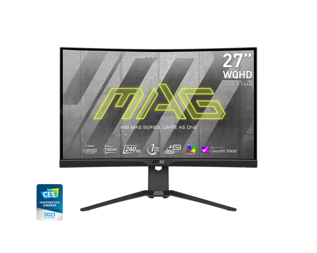 MSI MAG/275CQRXF/27''/VA/QHD/240Hz/1ms/Black/3R