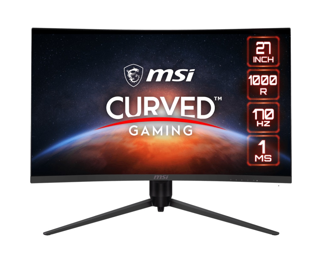 MSI/G271CQP E2/27''/VA/QHD/170Hz/1ms/Black/2R