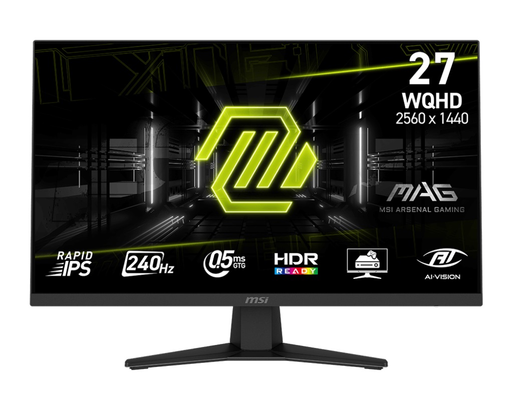 MSI MAG/274QF X24/27''/IPS/QHD/240Hz/0,5ms/Black/2R