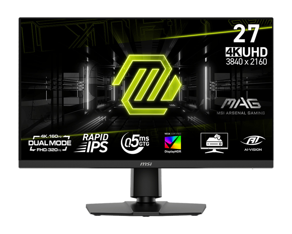 MSI MAG/272URDF E16/27''/IPS/4K UHD/320Hz/0,5ms/Black/2R