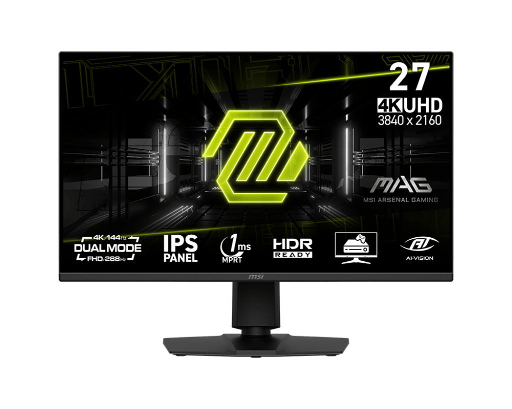 MSI MAG 275UPD E14 27''UHD/IPS/144Hz/1ms/Black