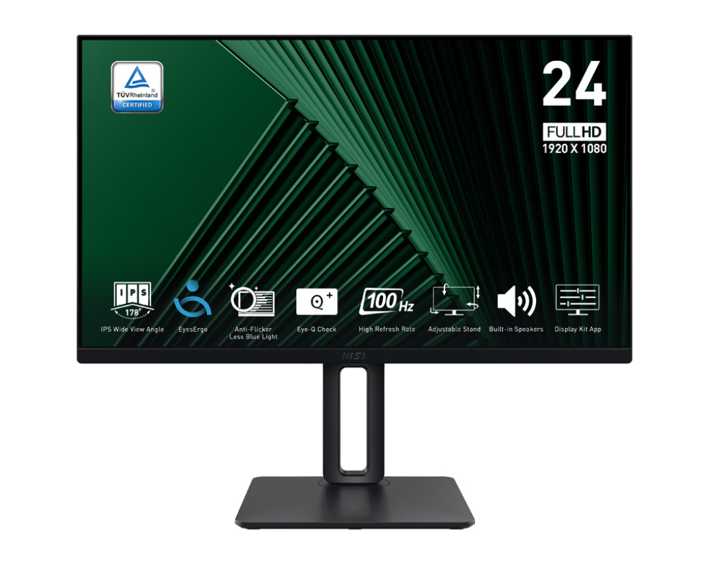 MSI PRO MP245PG 23.8''FHD/IPS/100Hz/4ms/Black