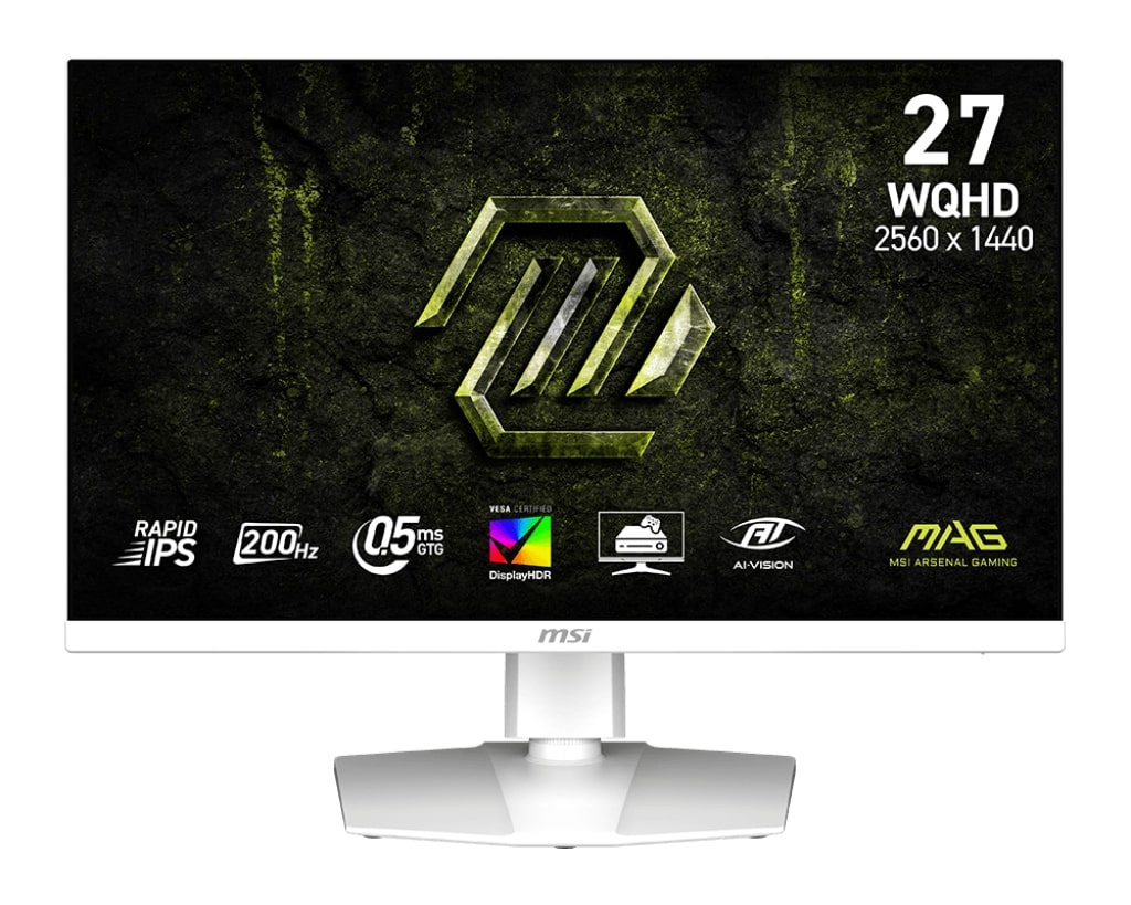 MSI MAG/274QRFW E20/27''/IPS/QHD/200Hz/0,5ms/Bílá/3R