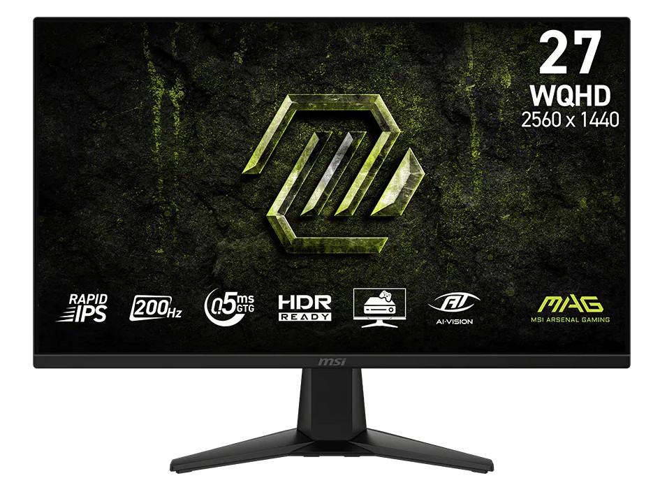 MSI MAG/275QF E20/27''/IPS/QHD/200Hz/0,5ms/Černá/3R