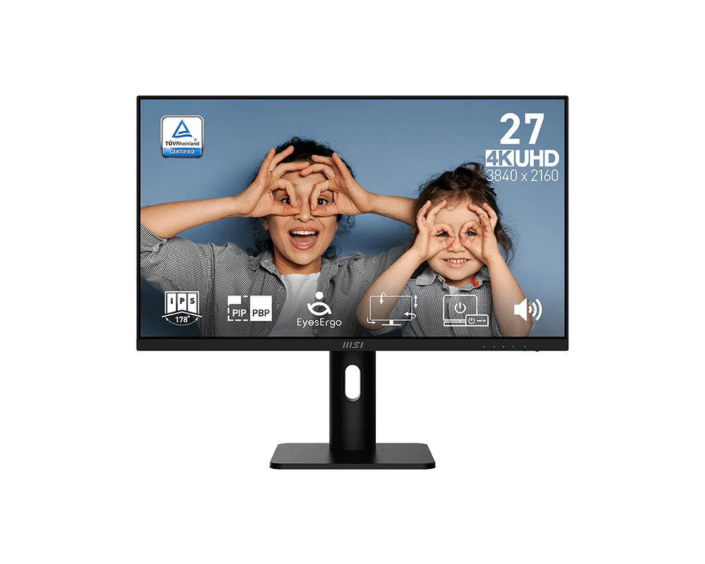 MSI Pro/MP273UP E6/27''/IPS/4K UHD/60Hz/4ms/Černá/3R
