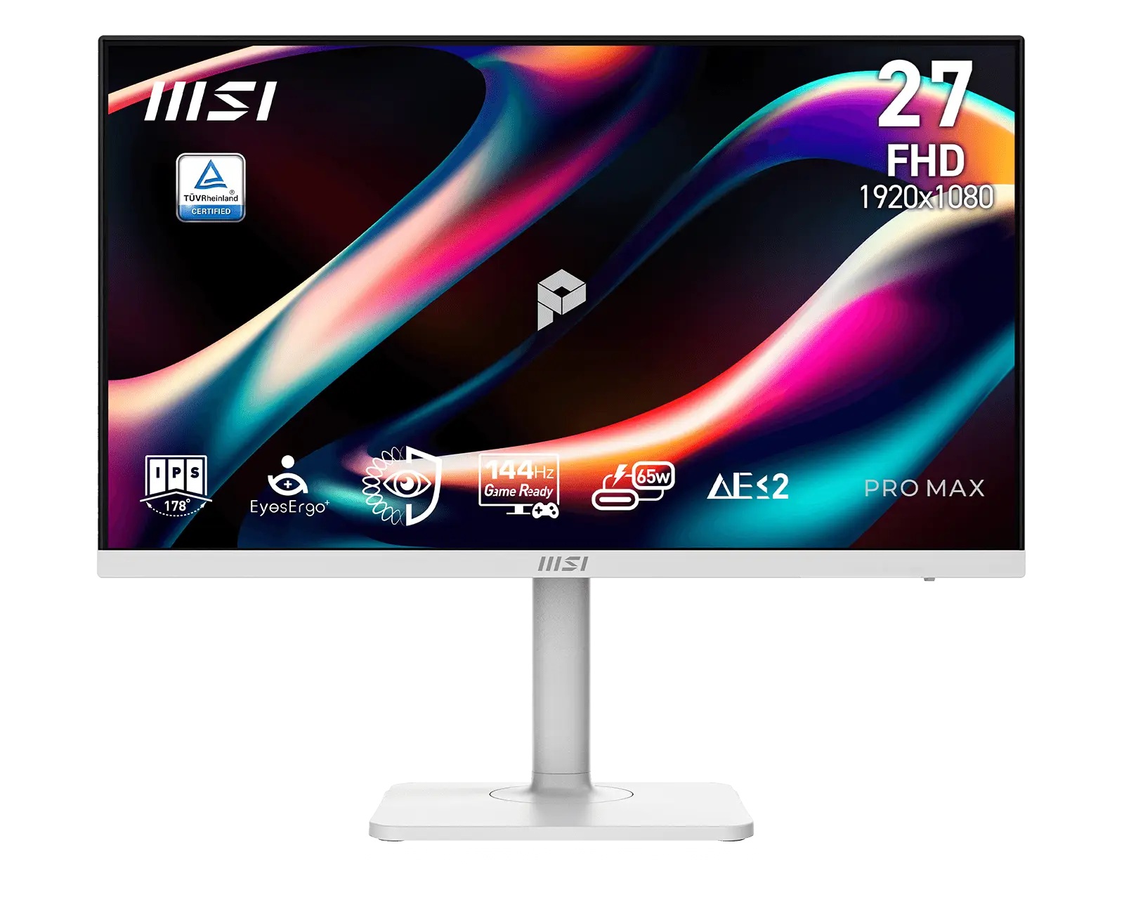 MSI PRO MAX/271PHW E14/27''/IPS/FHD/144Hz/1ms/Bílá/3R