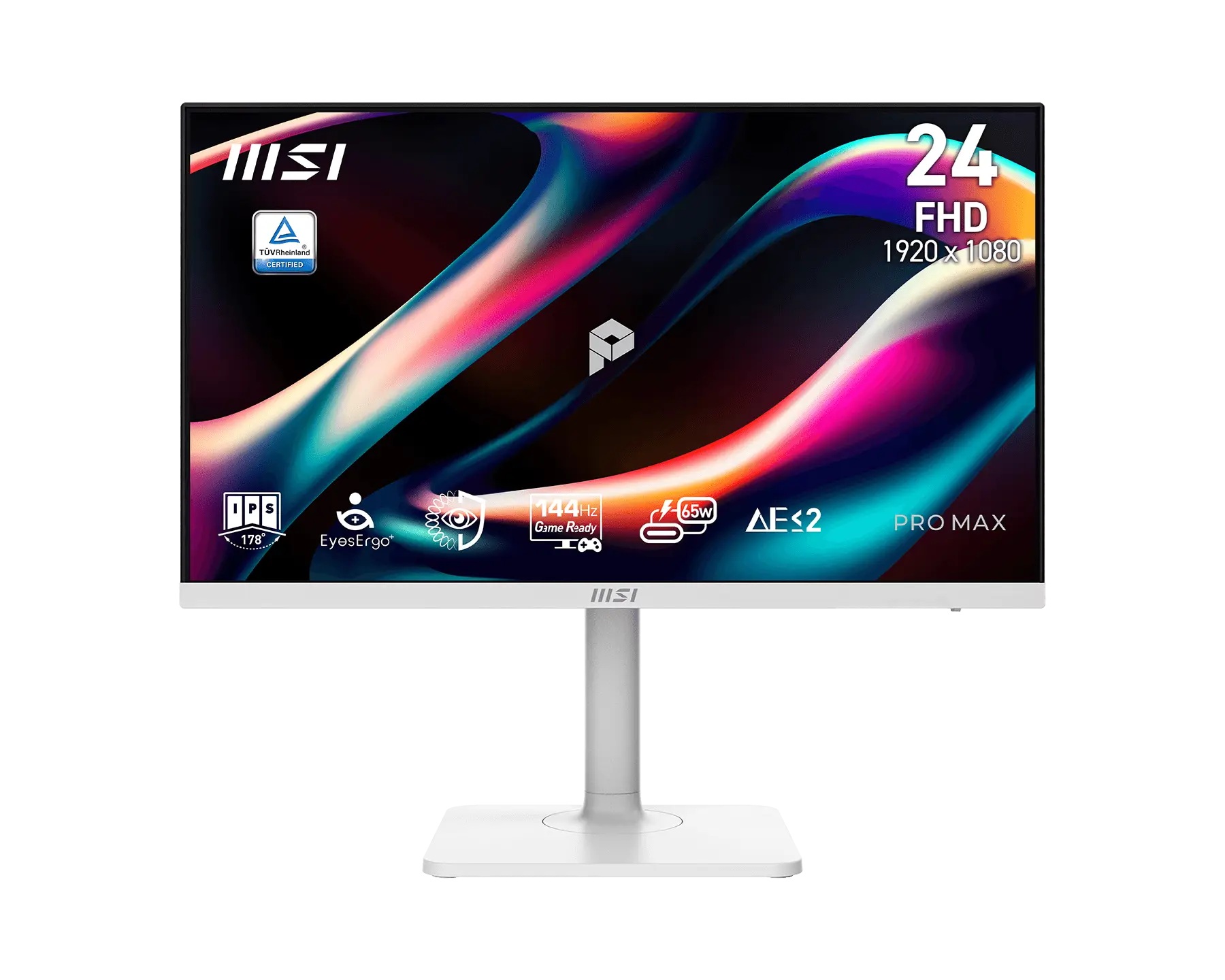 MSI PRO MAX/241PHW E14/23,8''/IPS/FHD/144Hz/1ms/Bílá/3R
