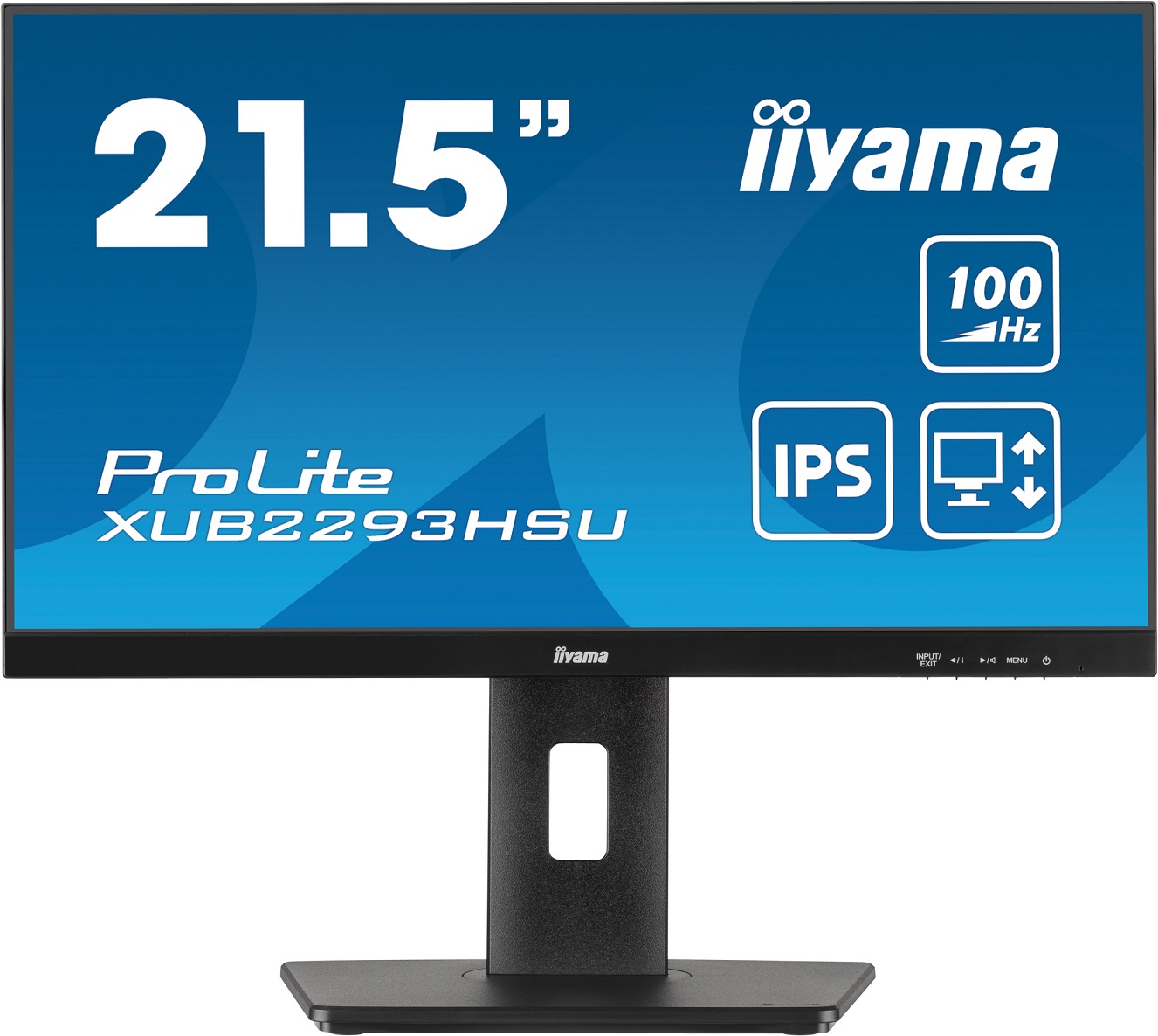 iiyama ProLite/XUB2293HSU-B6/21,5''/IPS/FHD/100Hz/1ms/Black/3R