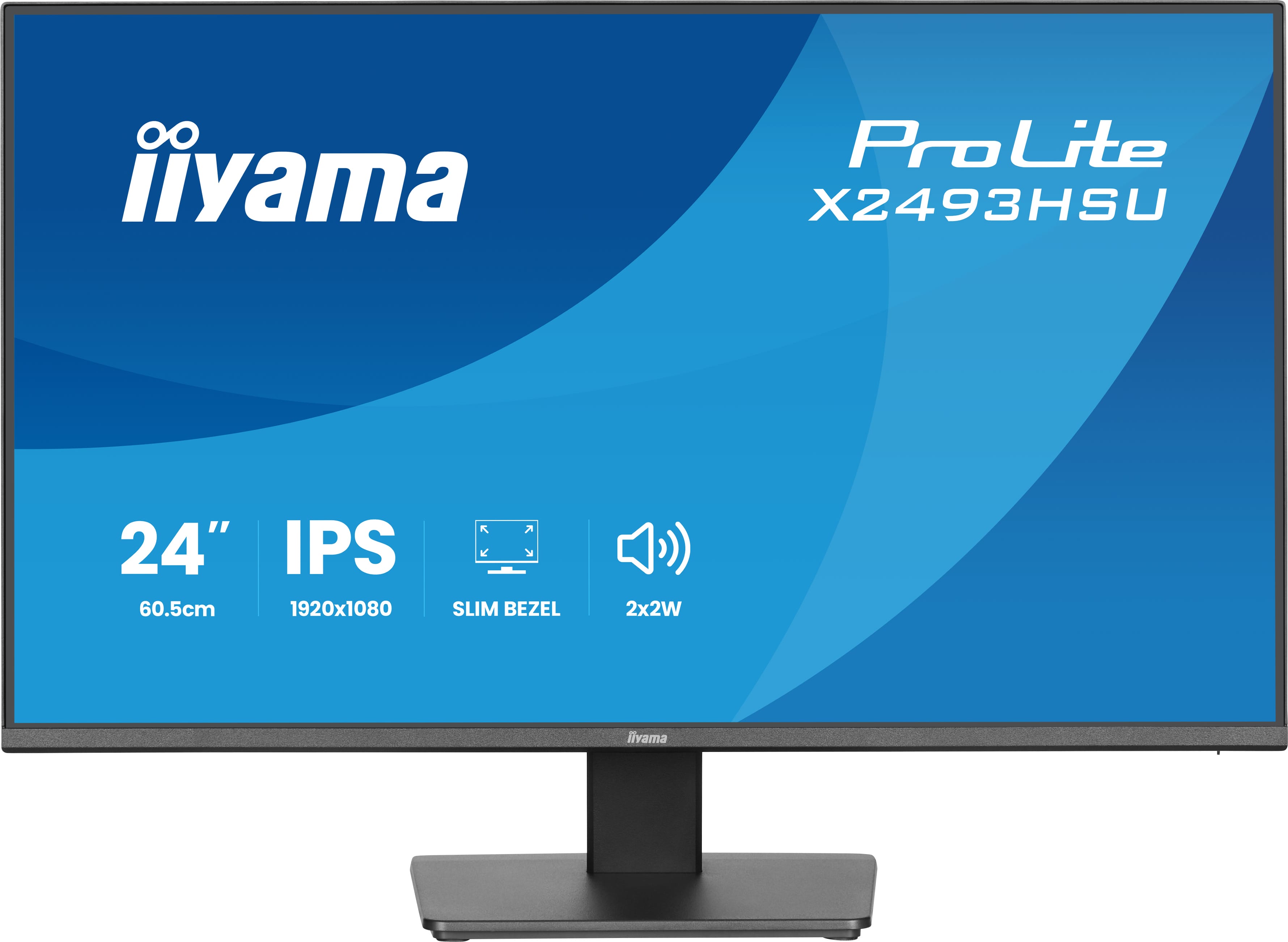 iiyama ProLite/X2493HSU-B1/23,8''/IPS/FHD/120Hz/1ms/Černá/3R