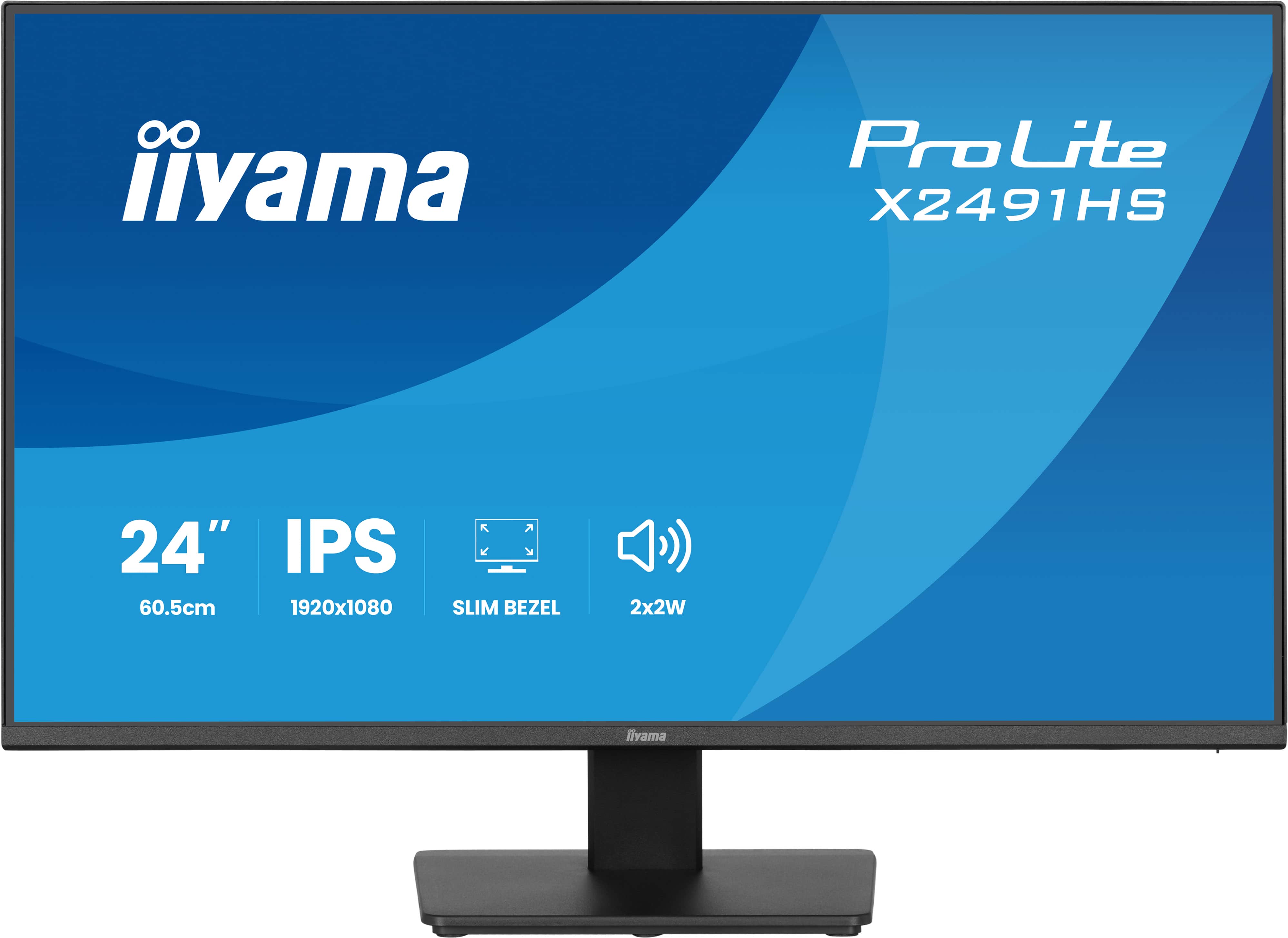 iiyama ProLite/X2491HS-B1/23,8''/IPS/FHD/120Hz/1ms/Černá/3R