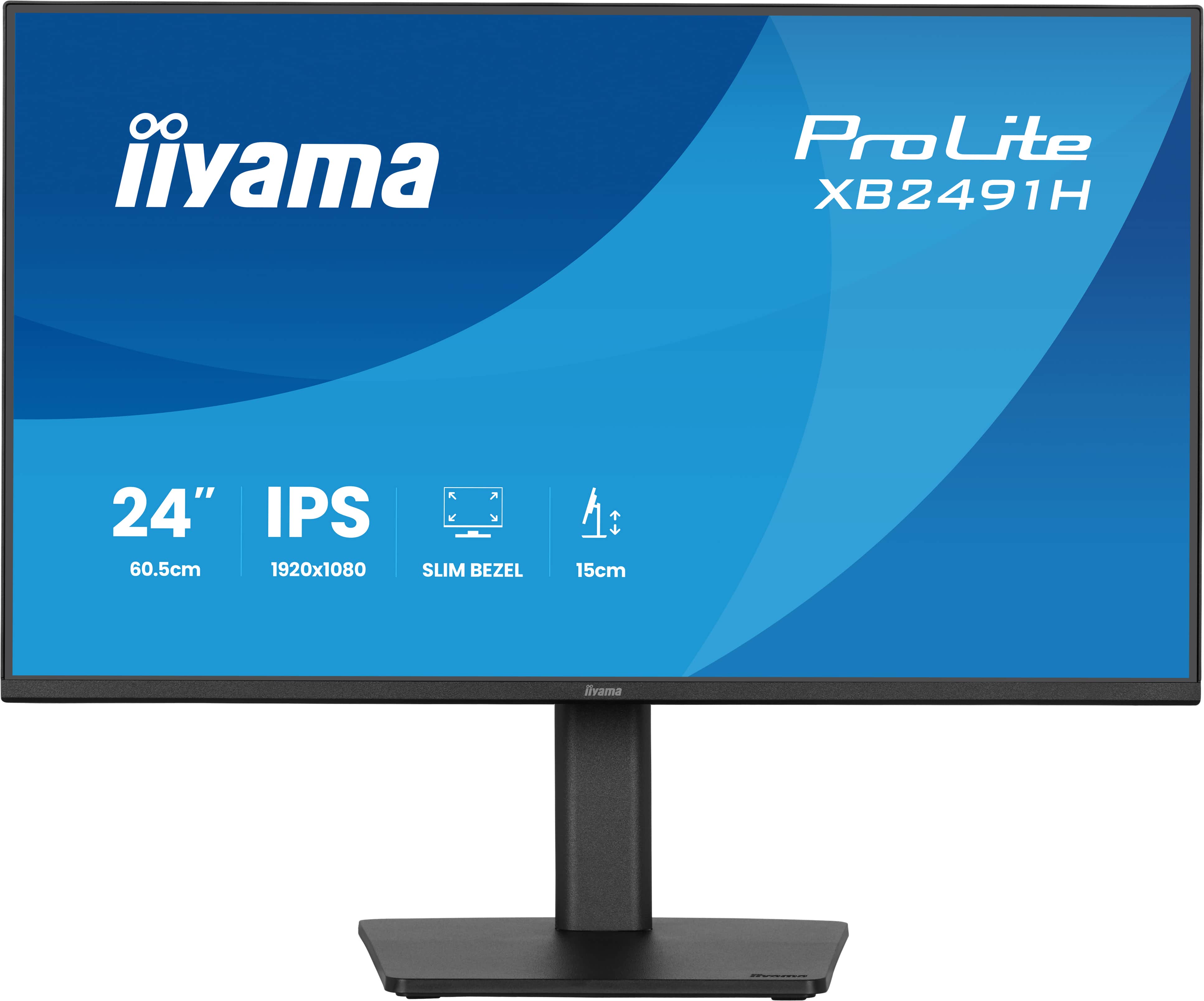 iiyama ProLite/XB2491H-B1/23,8''/IPS/FHD/120Hz/1ms/Černá/3R