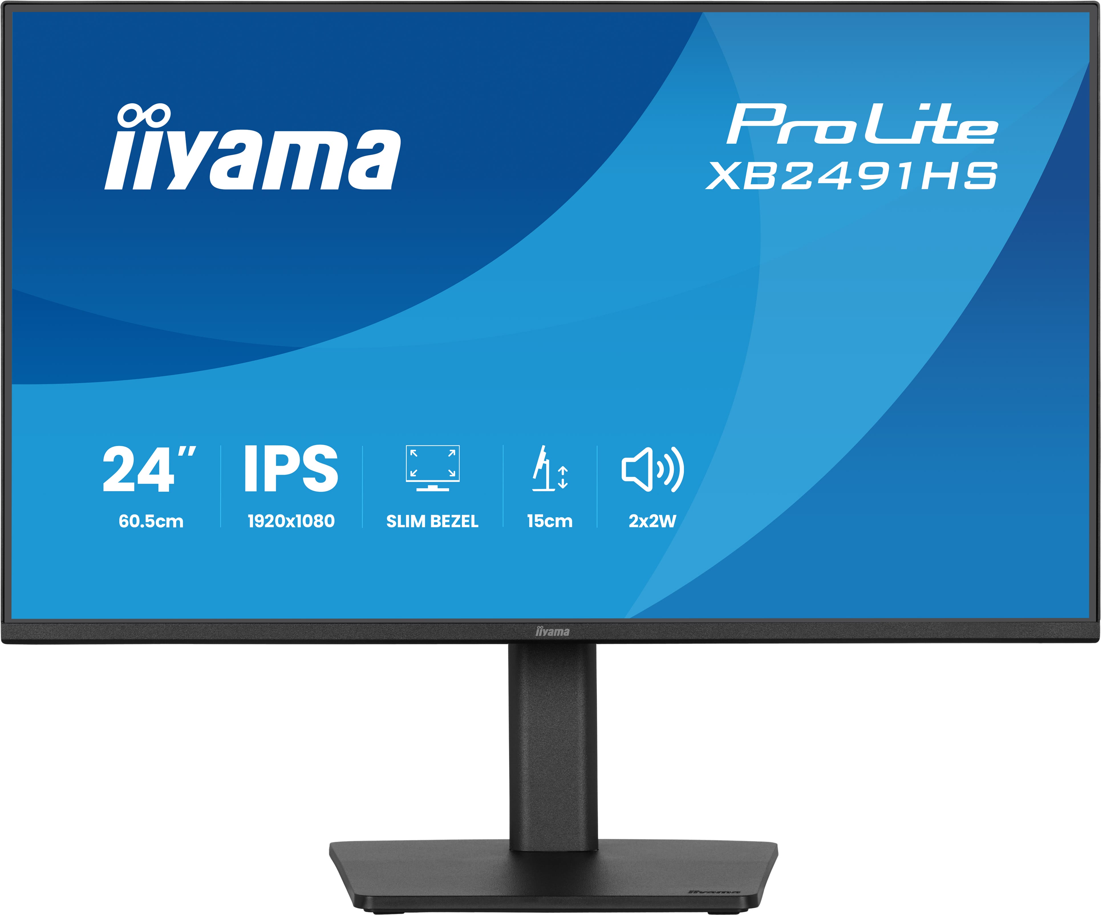 iiyama ProLite/XB2491HS-B1/23,8''/IPS/FHD/120Hz/1ms/Černá/3R