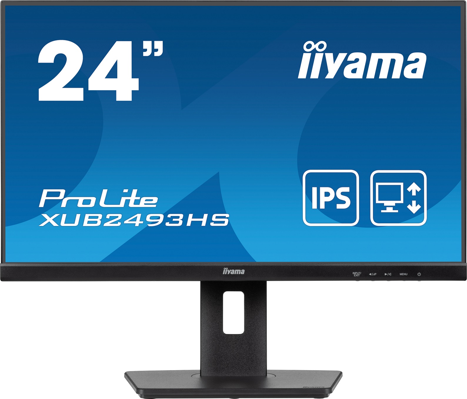 iiyama ProLite/XUB2493HS-B6/23,8''/IPS/FHD/100Hz/0,5ms/Black/3R