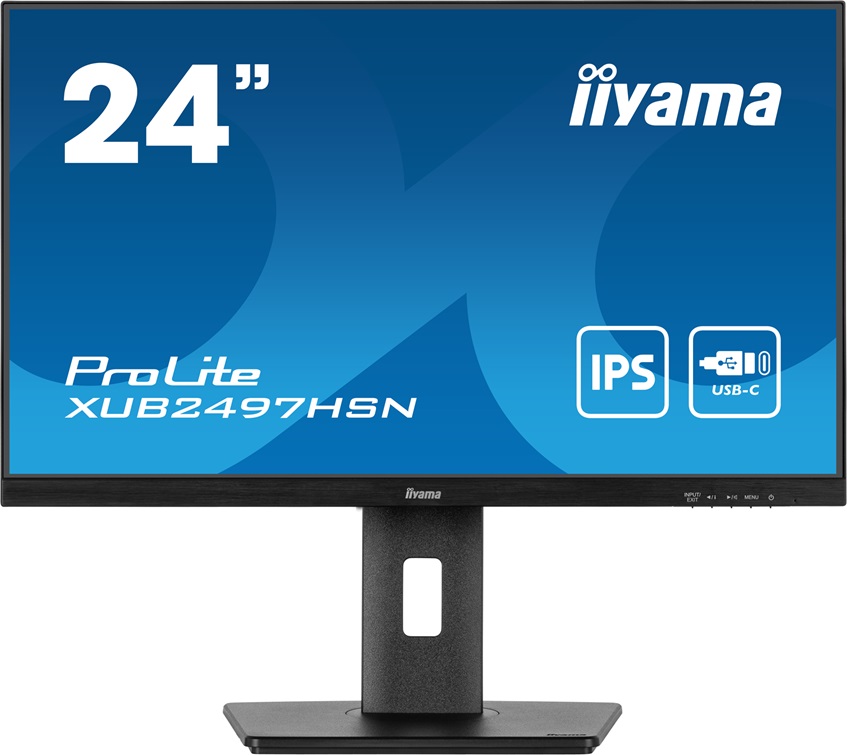 iiyama ProLite/XUB2497HSN-B2/23,8''/IPS/FHD/100Hz/1ms/Black/3R