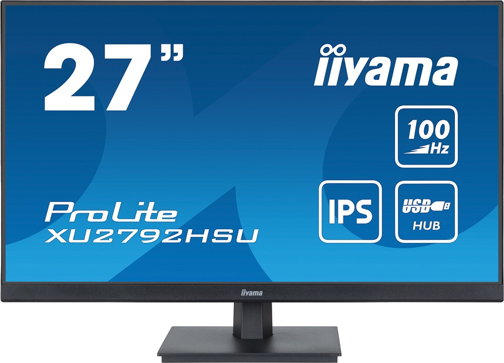 iiyama ProLite/XU2792HSU-B6/27''/IPS/FHD/100Hz/0,4ms/Black/3R