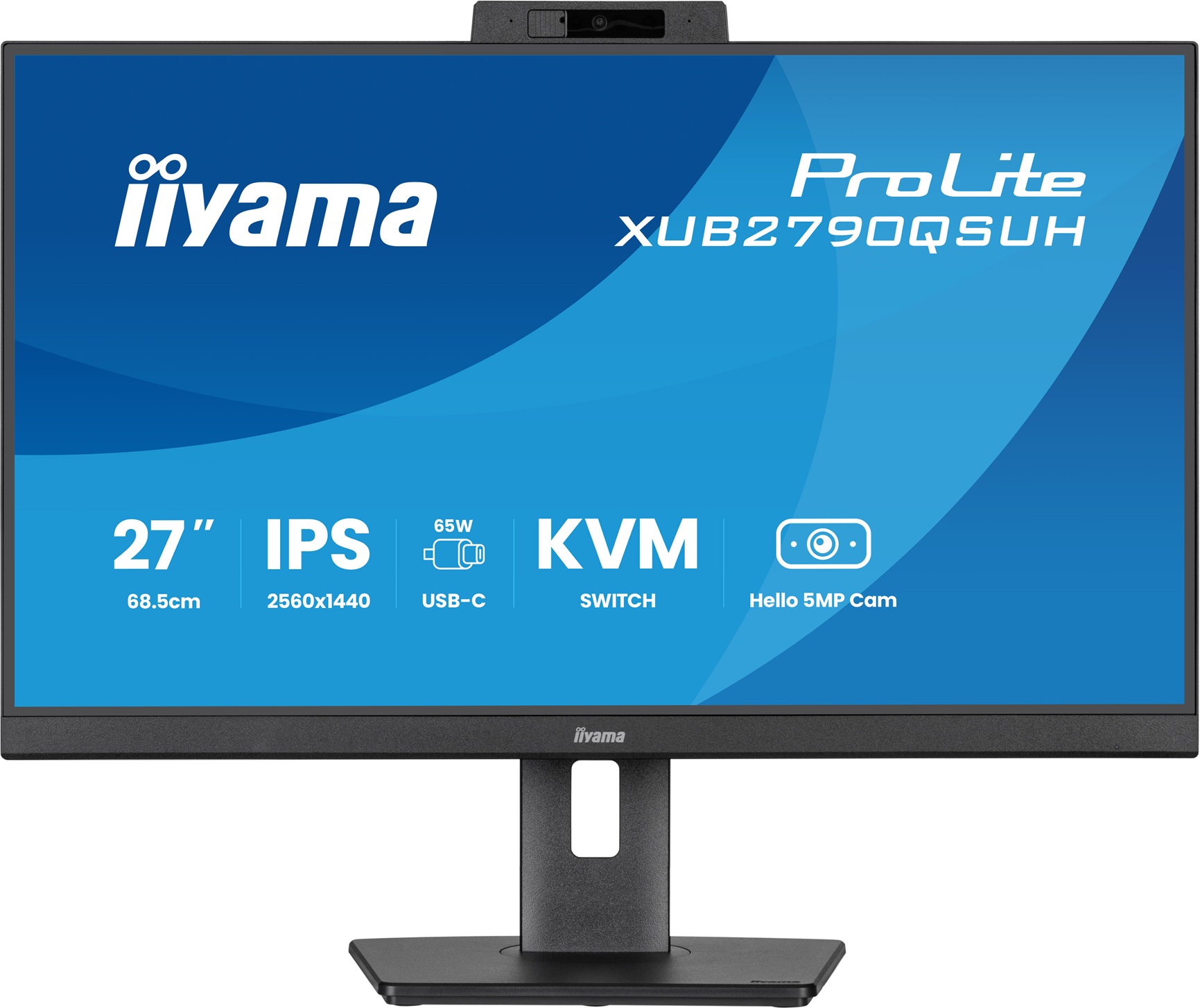 iiyama ProLite/XUB2790QSUH-B2/27''/IPS/QHD/100Hz/0,4ms/Černá/3R